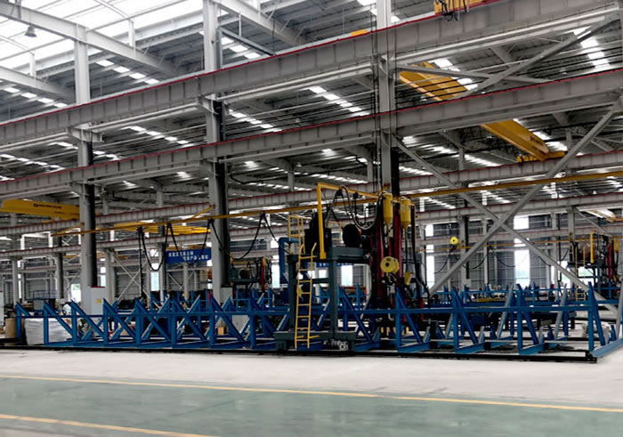 H型钢自动焊接线